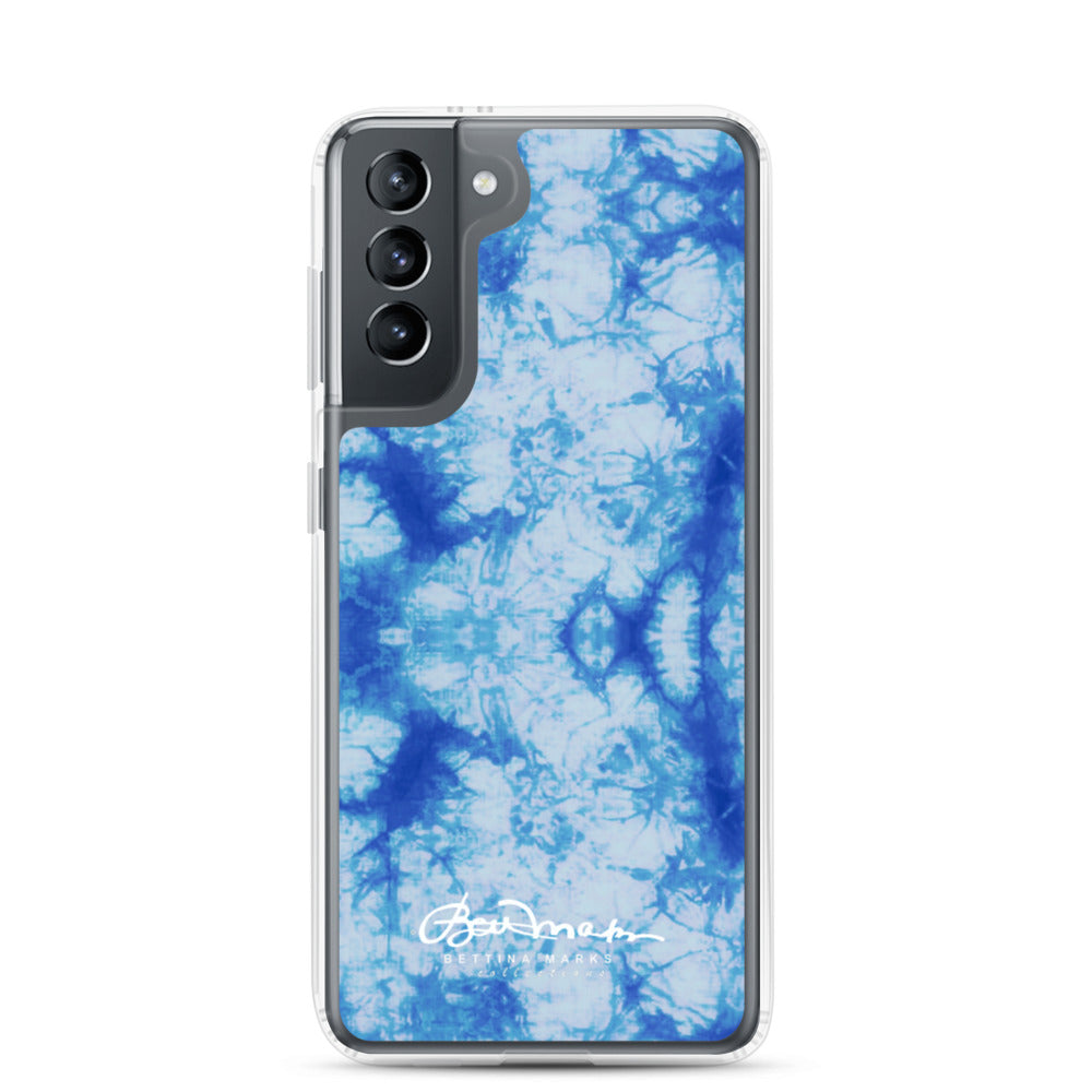 Blue Tie Dye Samsung Case (select model)