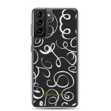 B&W Squiggles Samsung Case (select model)