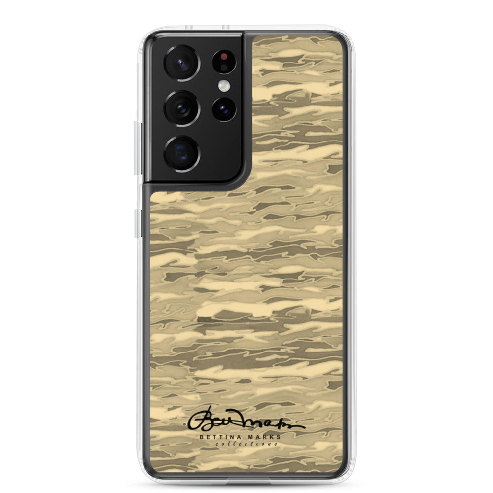 Sand Lava Camouflage Samsung Case (select model)