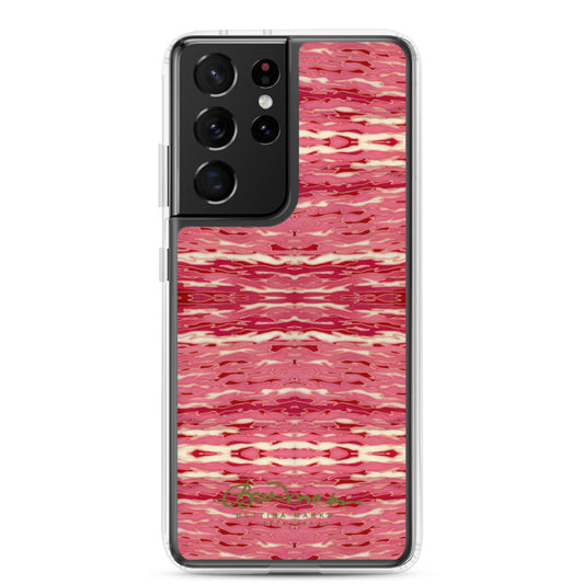 Pink Camouflage Lava Samsung Case (select model)