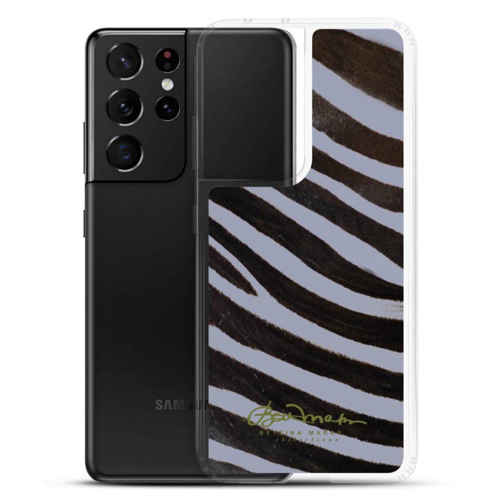 Grey Zebra Samsung Case (select model)